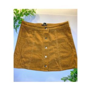 Corduroy skirt